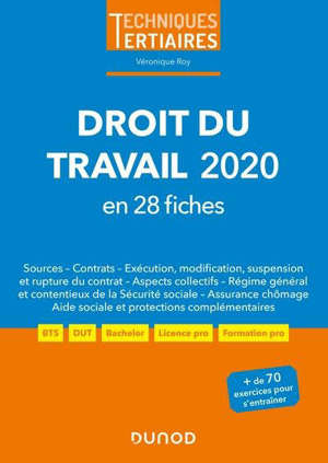 Droit du travail 2020 : en 28 fiches