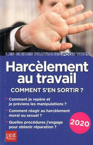 HARCELEMENT AU TRAVAIL 2020
