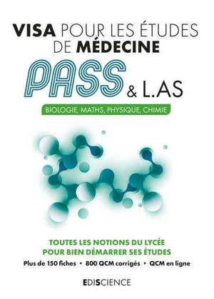 Visa pour le Pass : biologie, maths, physique, chimie