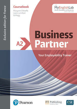 Business partner A2, with MyEnglishLab : your employability trainer : coursebook