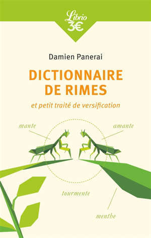 Dictionnaire de rimes : et petit traité de versification