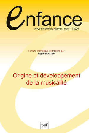 ENFANCE 2020, N.72(1)