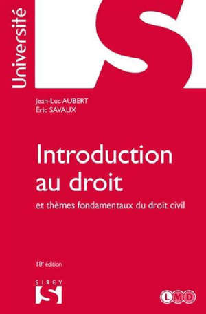Introduction au droit et thèmes fondamentaux du droit civil : 2021