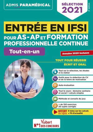Entrée en IFSI pour AS-AP et formation professionnelle continue : sélection 2021