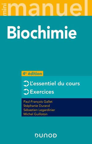 Biochimie : mini-manuel : cours + exos + QCM-QROC