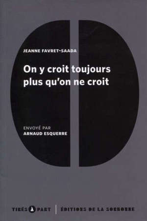 On y croit toujours plus qu'on ne croit : sur le manuel vaudou d'un président