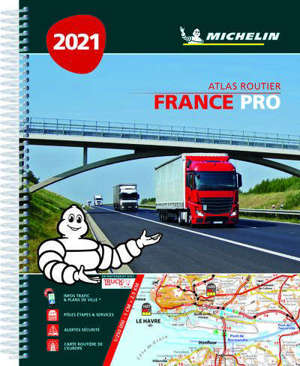 France pro 2021 : atlas routier. France pro 2021 : road atlas. France pro 2021 : Strassenatlas