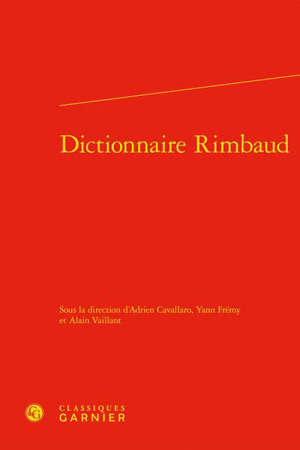 Dictionnaire Rimbaud