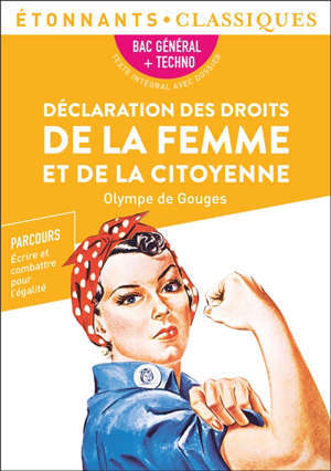 Déclaration des droits de la femme et de la citoyenne : bac général + techno