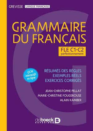 Grammaire du français FLE, C1-C2 perfectionnement