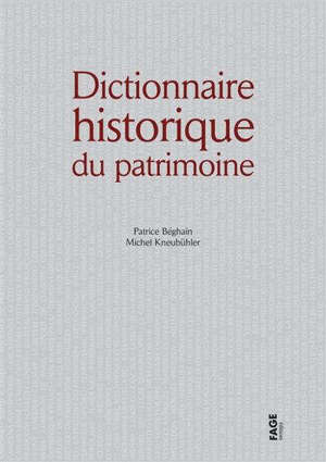 Dictionnaire historique du patrimoine