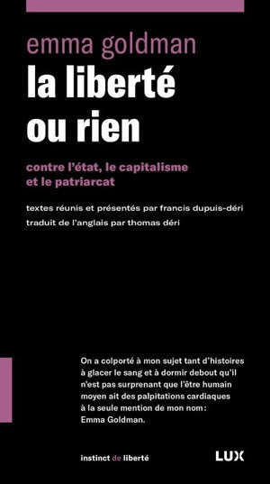 L'anarchisme et autres essais