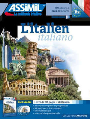 L'italien : débutants & faux-débutants, niveau atteint B2 : pack audio
