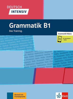 Deutsch intensiv, Grammatik B1 : das training
