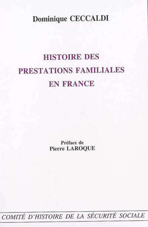 Histoire des prestations familiales en France