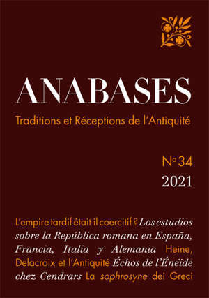 Anabases 34 - 2021 Traditions et réceptions de l'Antiquité