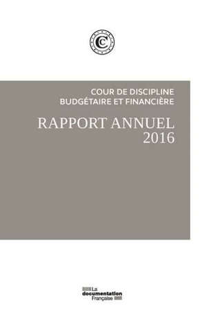 Le rapport public annuel 2016