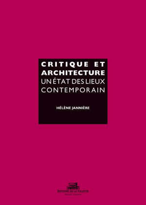Critique et architecture : un état des lieux contemporain