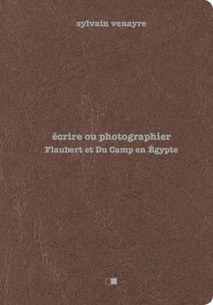 Ecrire ou photographier : Flaubert et Du Camp en Egypte