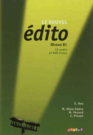 Le nouvel édito, niveau B1 : méthode de français