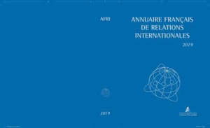 Annuaire français de relations internationales. Volume 20, 2019