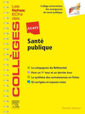 FICHES SANTE PUBLIQUE - LES FICHES ECNI ET QI DES COLLEGES