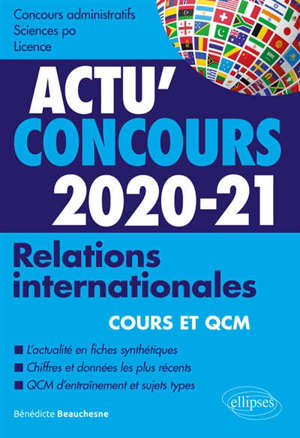 Relations internationales, 2020-2021 : concours administratifs, Sciences Po, licence