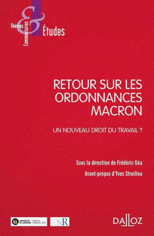 Ordonnances Macron : un nouveau droit du travail ?