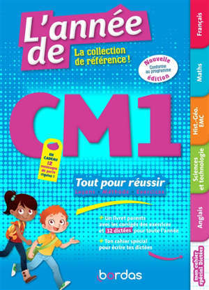 L'année de CM1 : tout pour réussir : conforme au programme