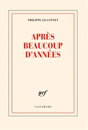 Après beaucoup d'années