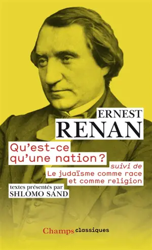 Qu'est-ce qu'une nation ?. Le judaïsme comme race et comme religion