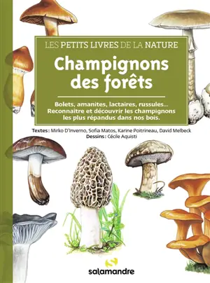 Champignons des forêts : bolets, amanites, lactaires, russules... : reconnaître et découvrir les champignons les plus répandus dans nos bois
