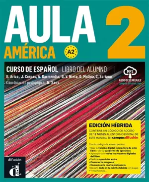Aula América 2 : curso de espanol, A2 : libro del alumno
