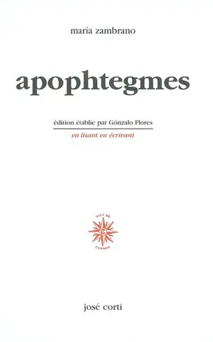 Apophtegmes