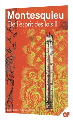 De l'esprit des lois. Vol. 2
