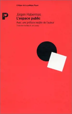 L'espace public : archéologie de la publicité comme dimension constitutive de la société bourgeoise