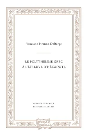 Le polythéisme grec à l'épreuve d'Hérodote