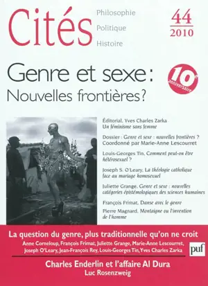 Cités, n° 44. Genre et sexe