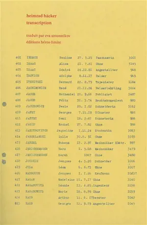 Transcription