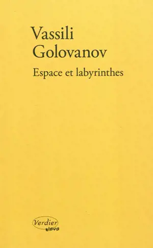 Espace et labyrinthes : récits