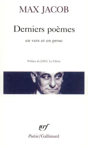 DERNIERS POEMES EN VERS-POESIE