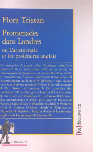 Promenades dans Londres ou L'aristocratie et les prolétaires anglais