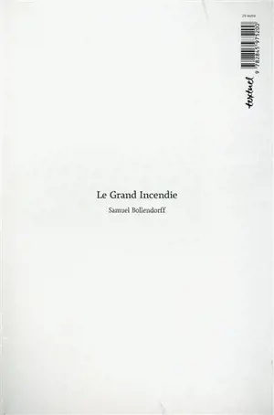 Le grand incendie