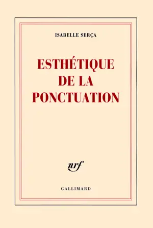 ESTHETIQUE DE LA PONCTUATION PRESC.MIRAIL 2013