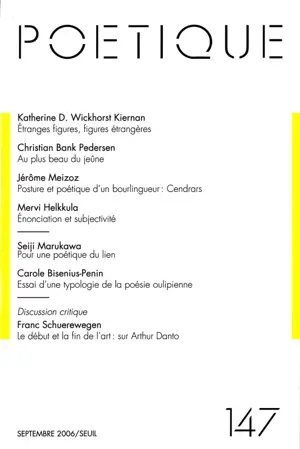 POETIQUE, N  147