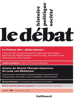 Débat (Le), n° 204. La France des "gilets jaunes"