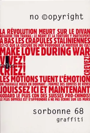 Sorbonne 68, graffiti