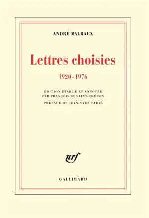 Lettres choisies : 1920-1976