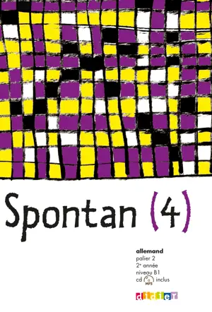 SPONTAN 4 PALIER 2  LV1 LV2 MANUEL + CD MP3