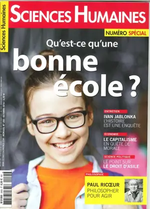 SCIENCES HUMAINES 285 QU EST CE QU UNE BONNE ECOLE